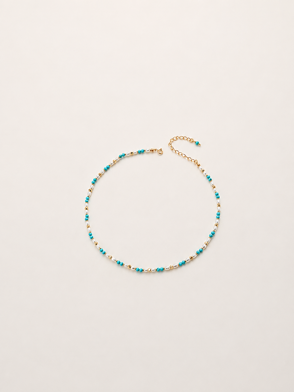 Turquoise Coast Beaded Necklace
