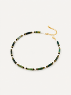 Verde Stone Beaded Necklace