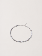 Silver Grey Pearl Necklace