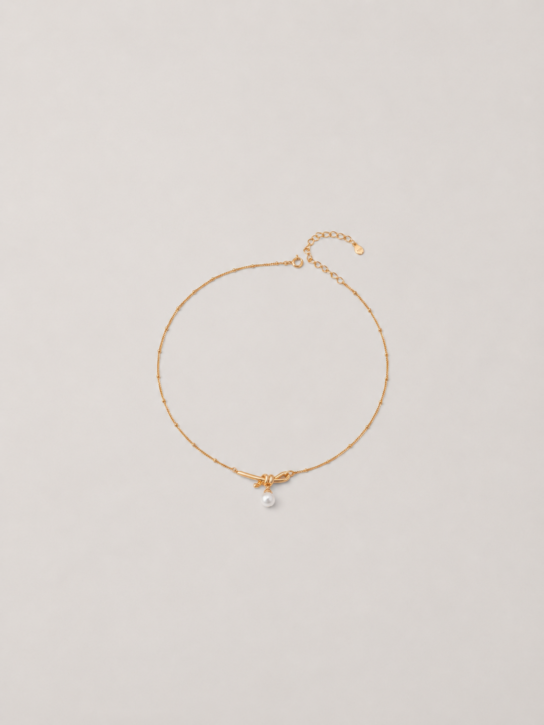 Lumi Pearl Knot Necklace