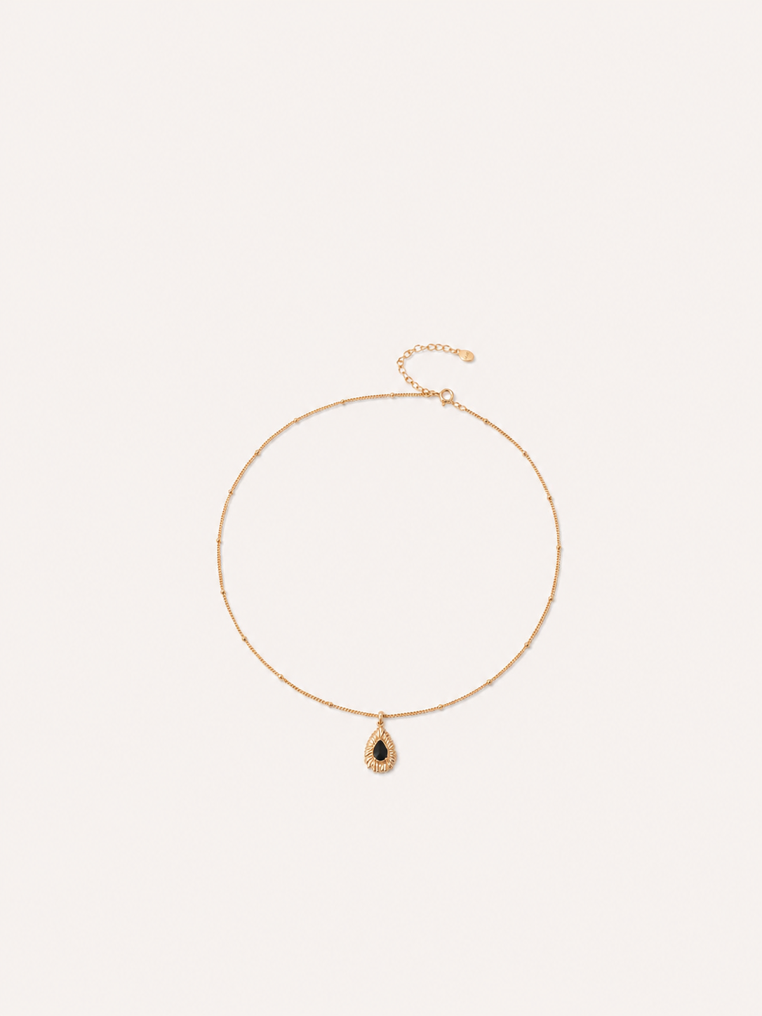Noir Sunburst Necklace Imagen principal del producto