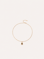 Noir Sunburst Necklace