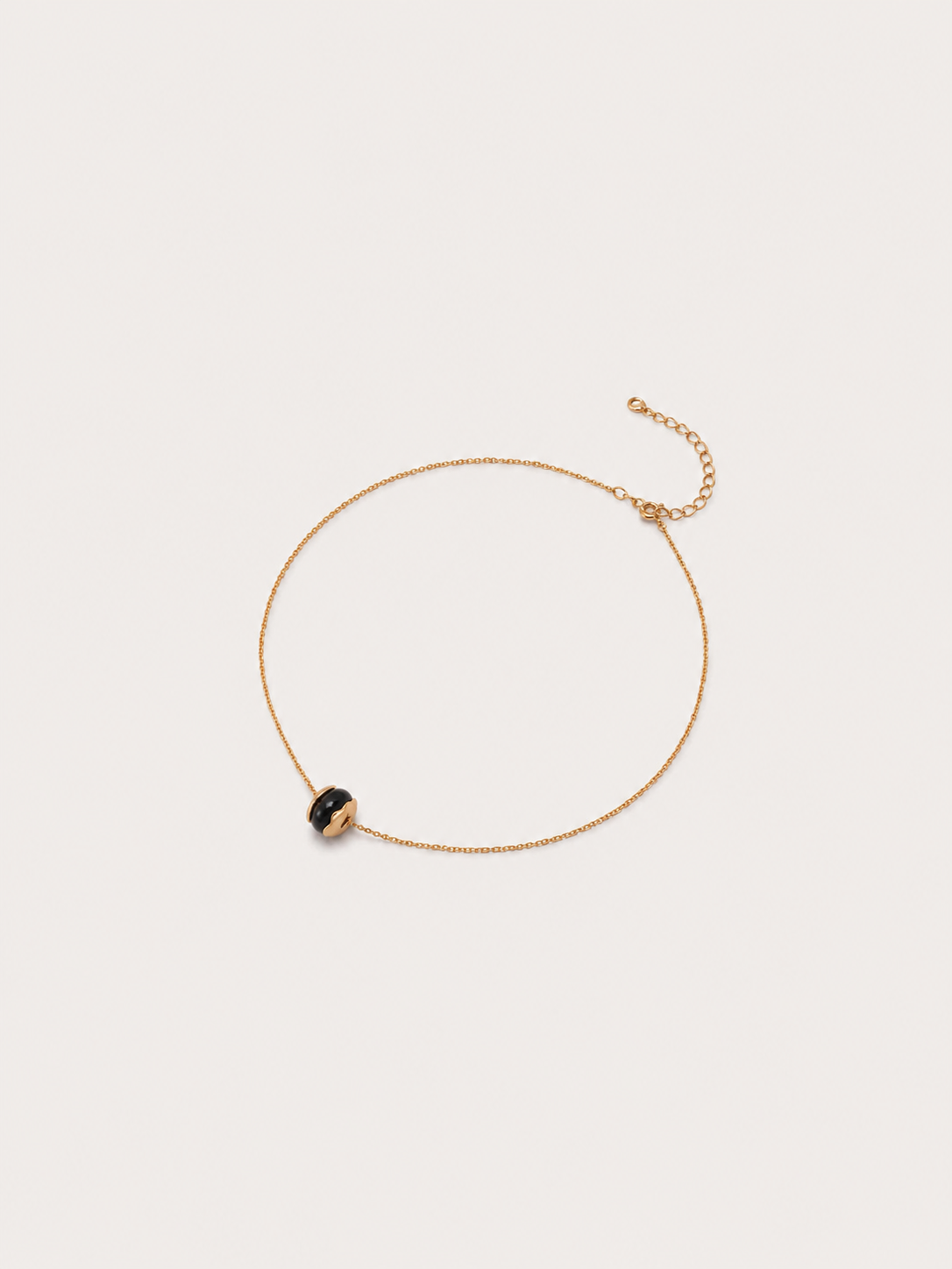 Noir Pebble Necklace Imagen principal del producto