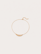 Etched Arc Necklace