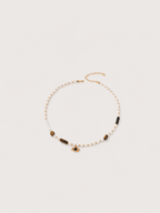 Noir Eye Pearl Necklace