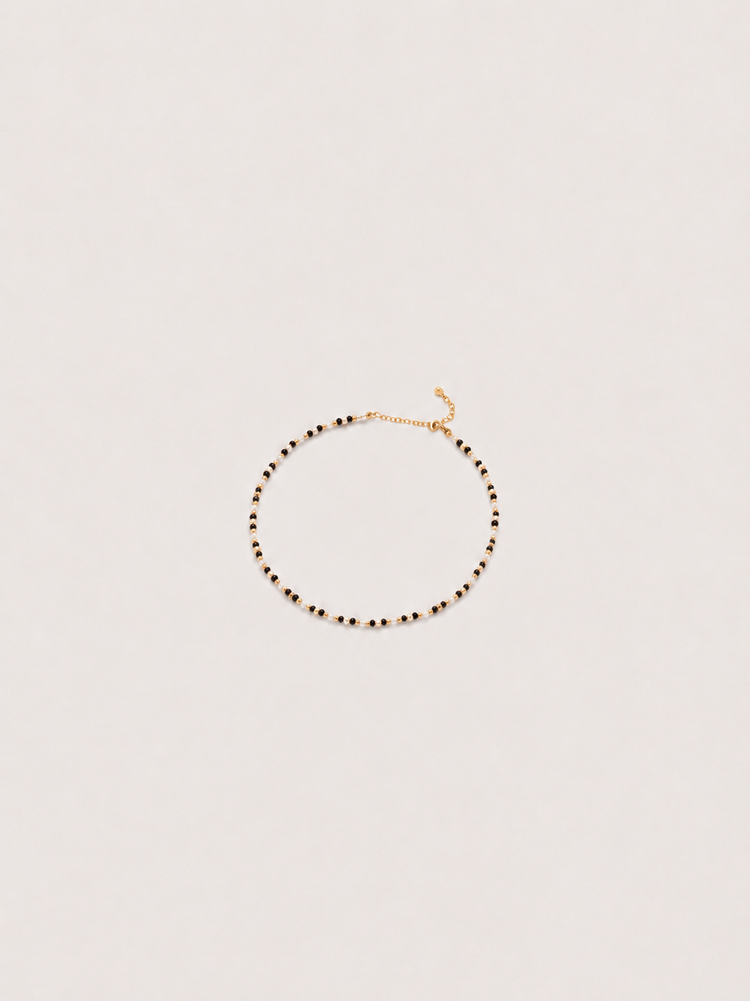 Noir Beaded Necklace