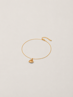 Sculpted Gold Pendant Necklace