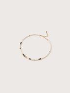 Noir Pearl Collar Necklace