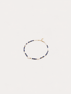 Azure Pearl Beaded Necklace
