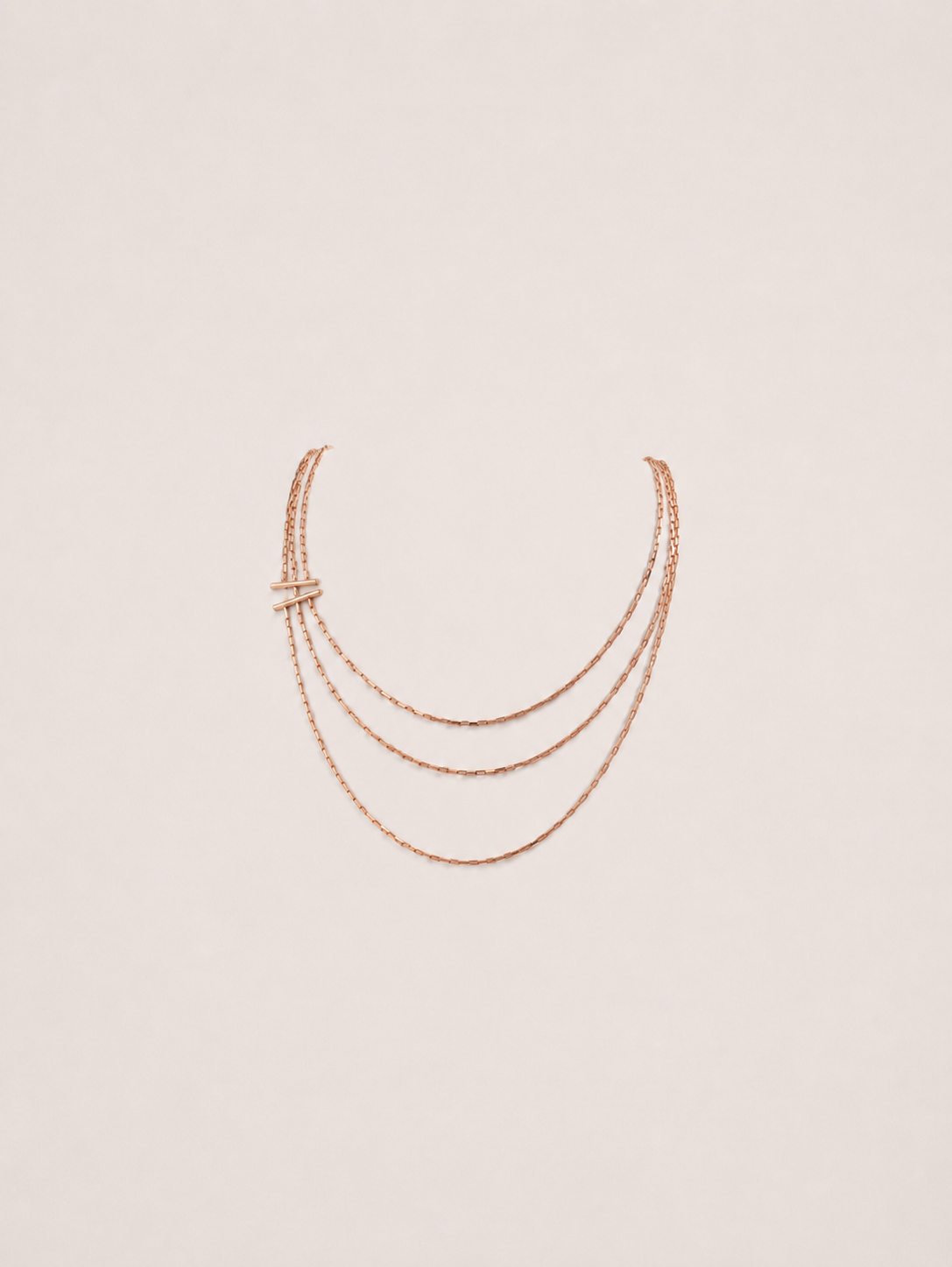 Triple Arc Layered Necklace Main image