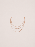 Triple Arc Layered Necklace