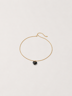 Noir Heart Pendant Necklace