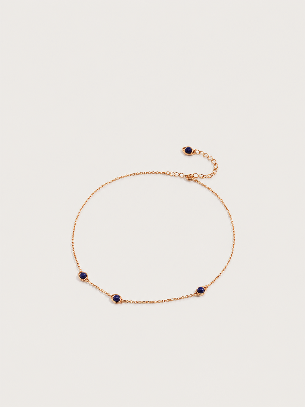 Azure Eye Station Necklace