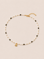 Noir Marina Pearl Necklace