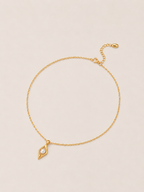 Nacre Teardrop Pearl Necklace