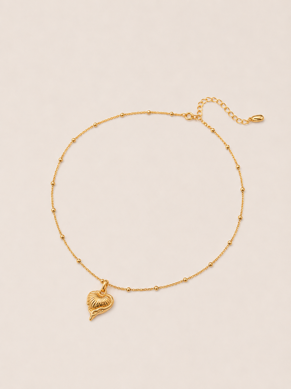 Marina Heart Charm Necklace
