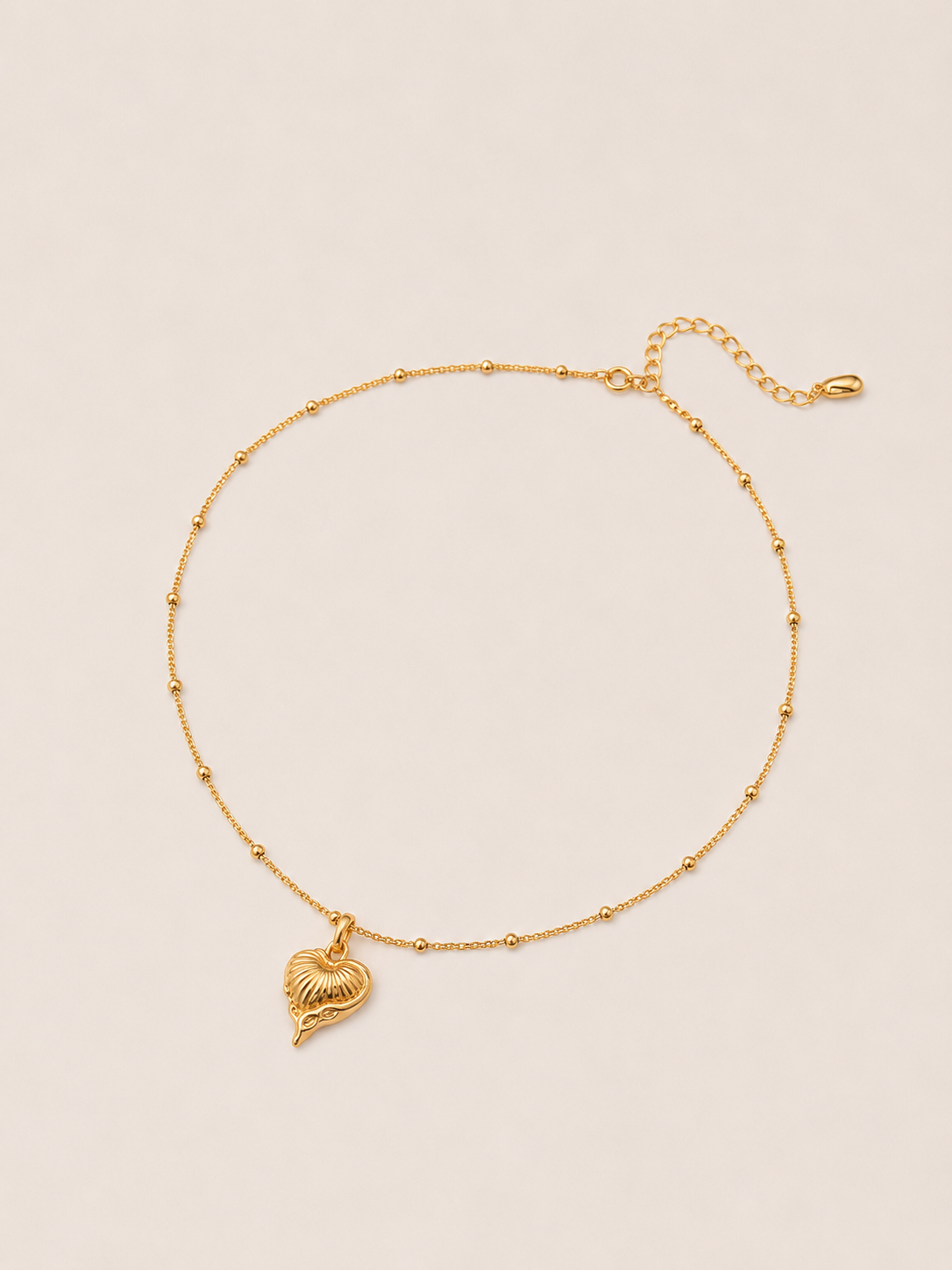 Marina Heart Charm Necklace