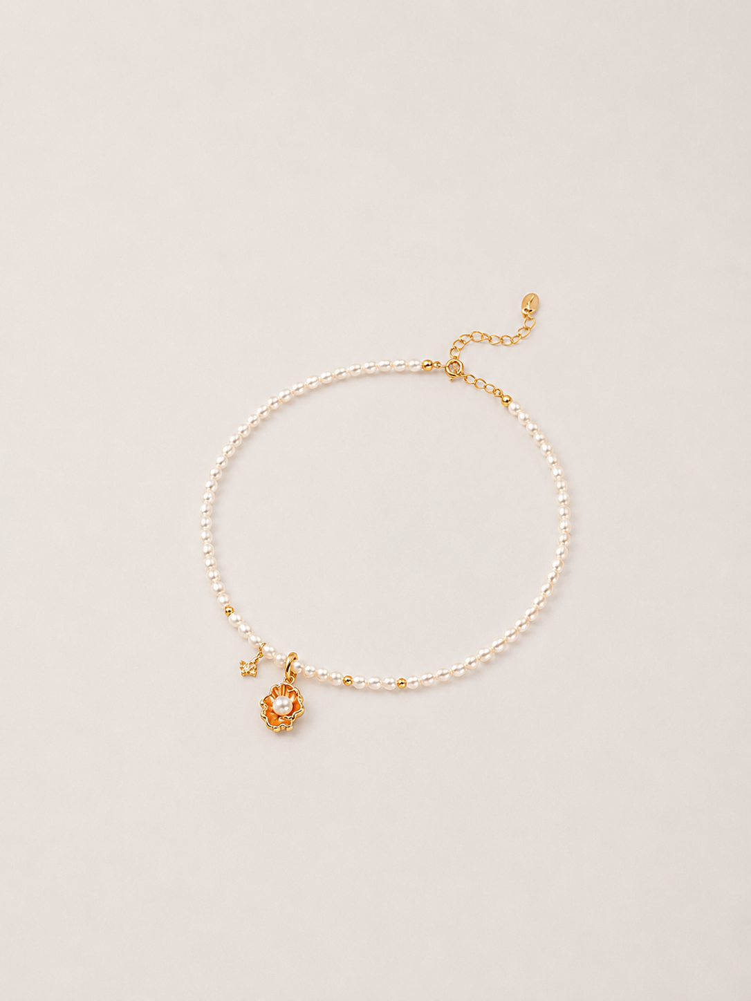 Marina Shell Pearl Necklace