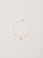 Nacre Halo Pearl Necklace