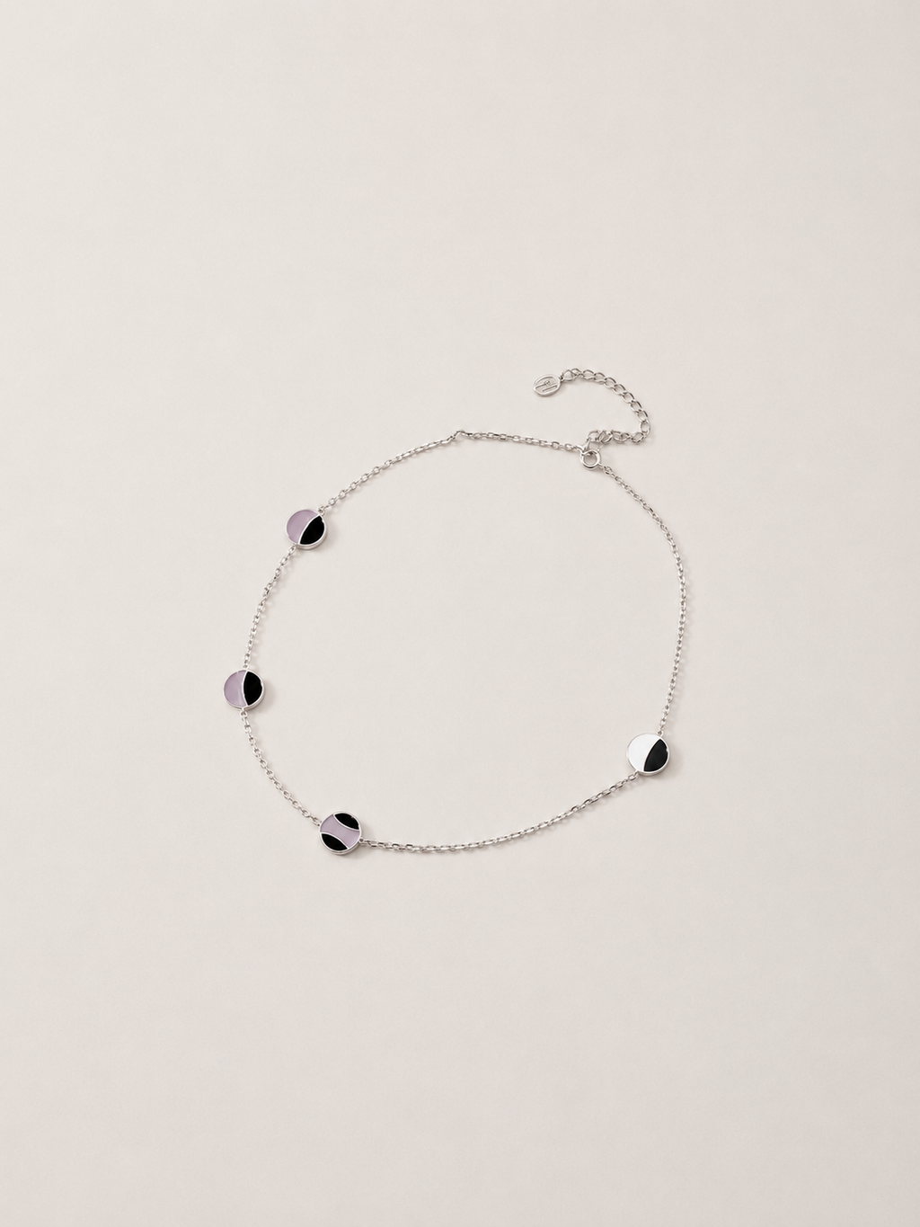 Luna Eclipse Station Necklace