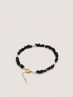 Noir Pebble Pearl Necklace