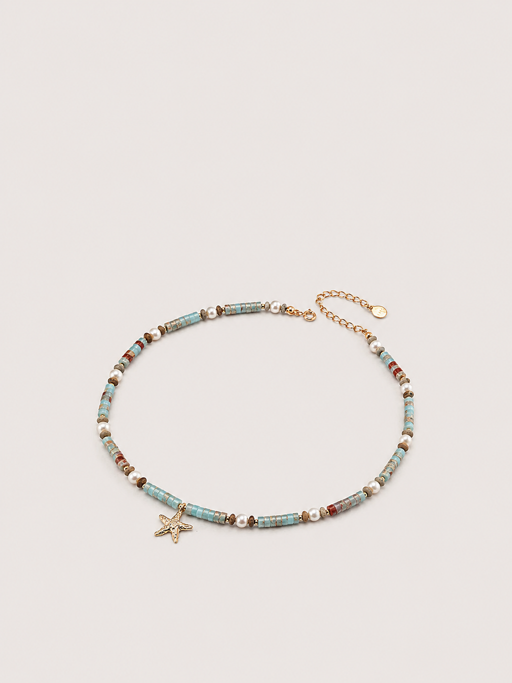 Marina Starfish Beaded Necklace