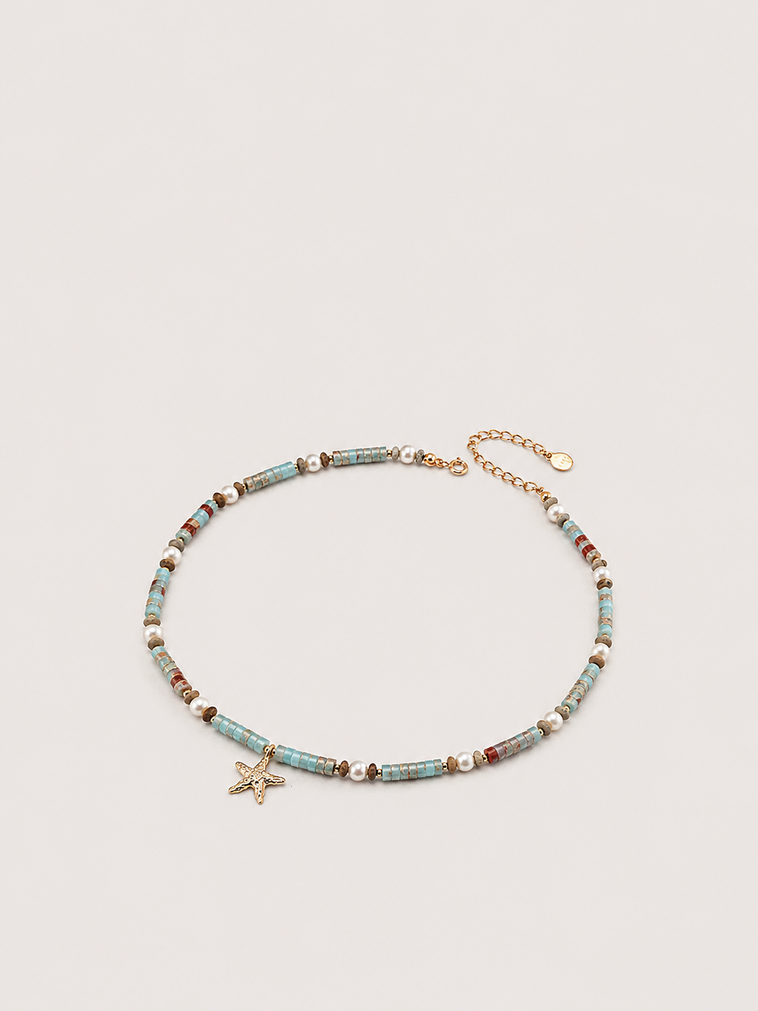 Marina Starfish Beaded Necklace
