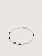 Noir Celeste Beaded Necklace