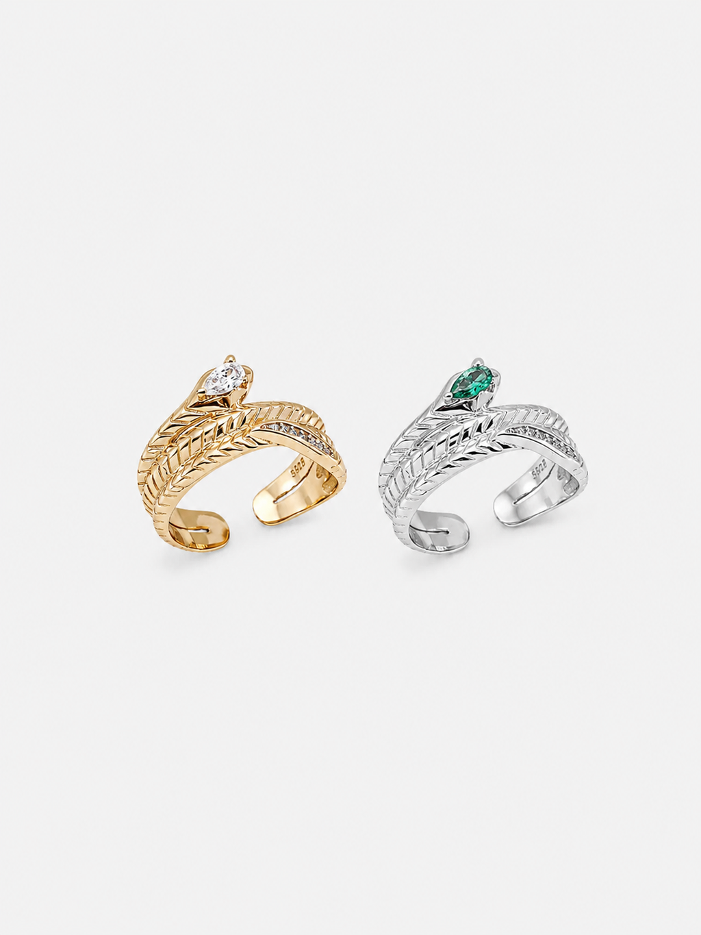 Astra Feather Open Ring