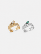 Astra Feather Open Ring