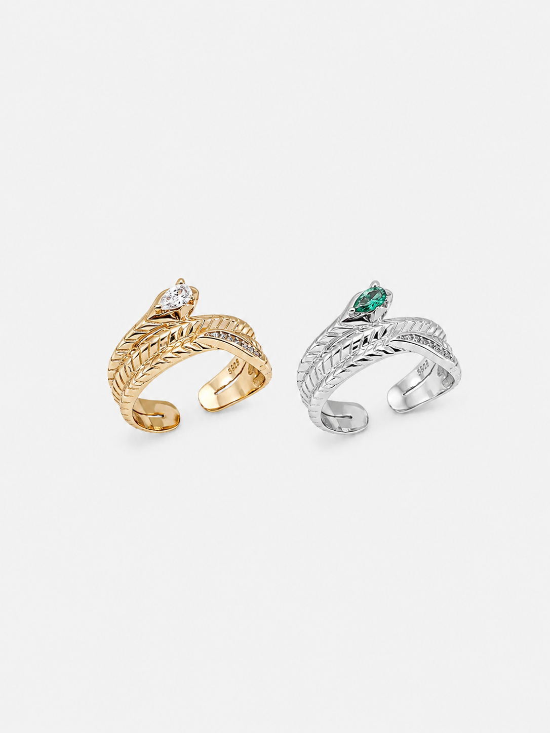 Astra Feather Open Ring
