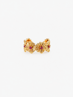 Daisy Ruby Open Ring