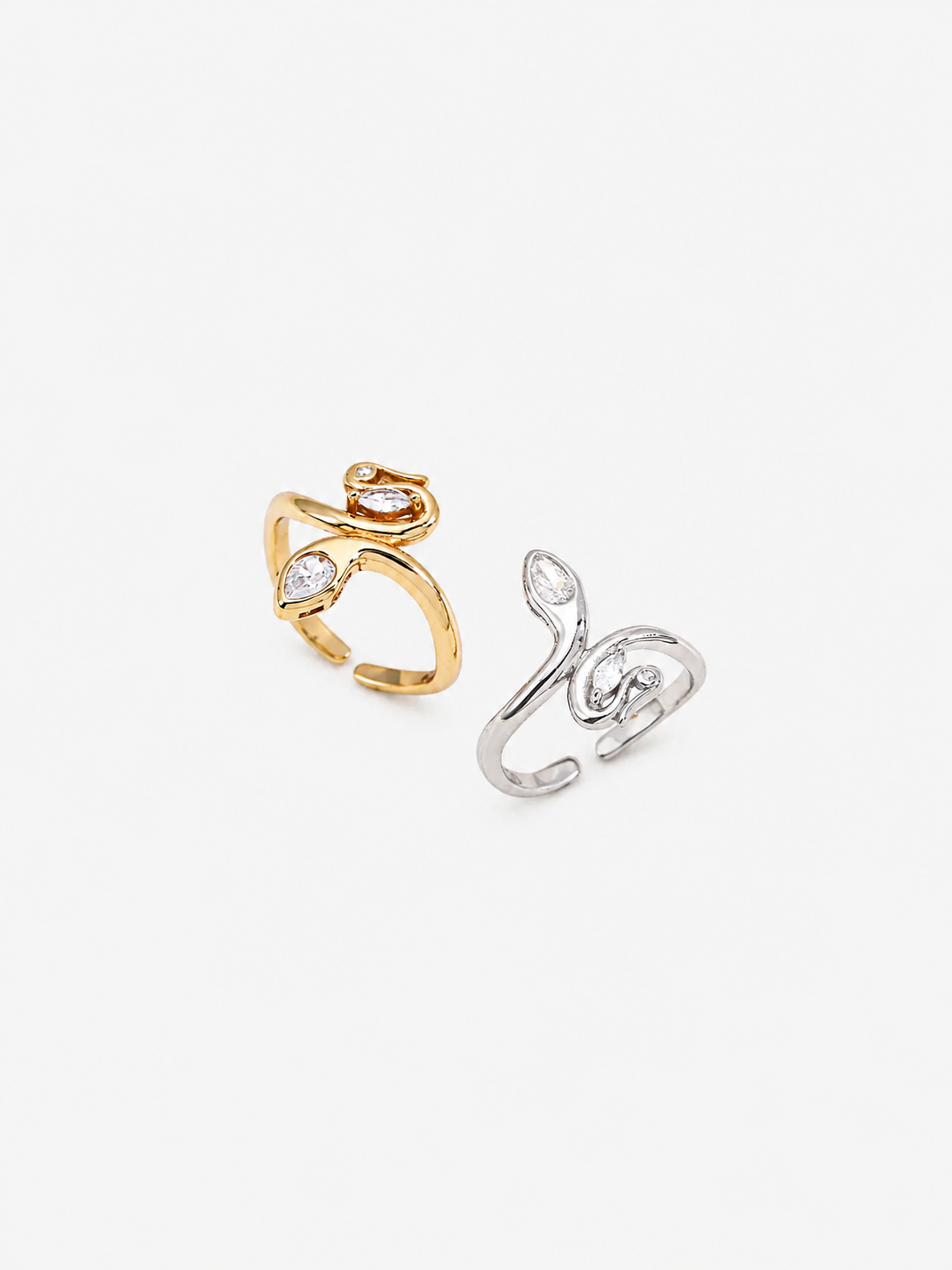 Vela Crystal Vine Open Ring Main image