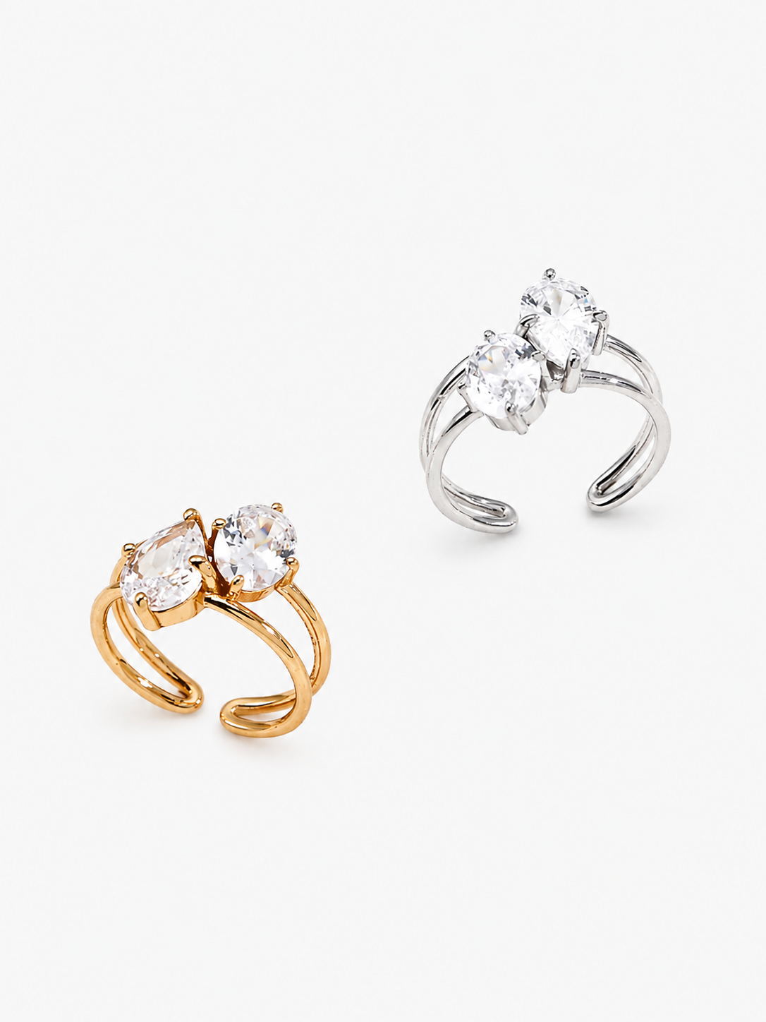 Celeste Duo Open Ring