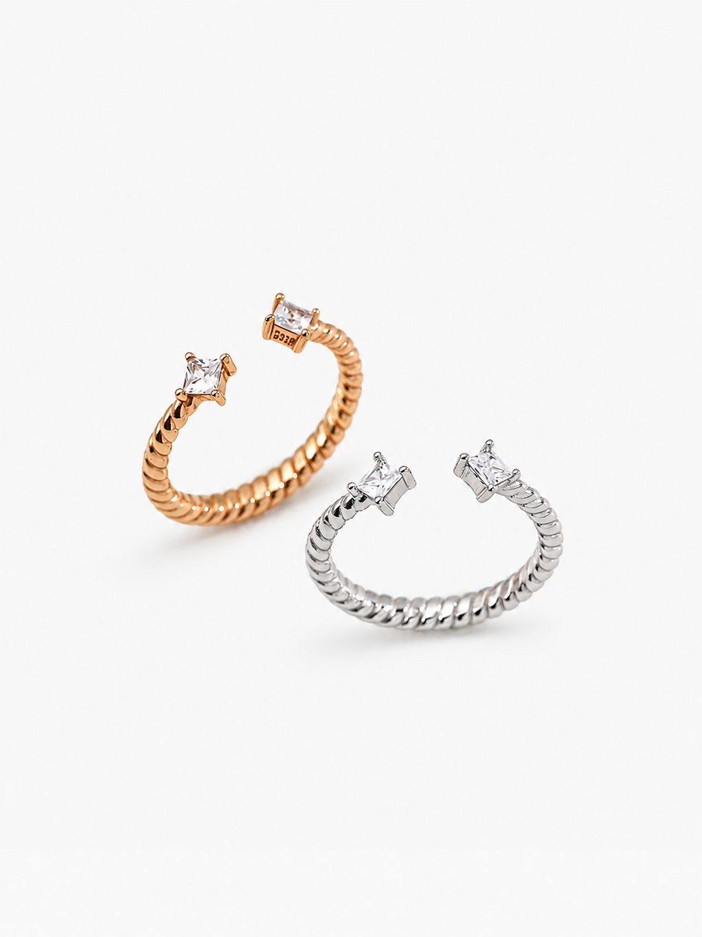 Nova Twist Open Ring