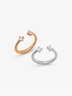 Nova Twist Open Ring