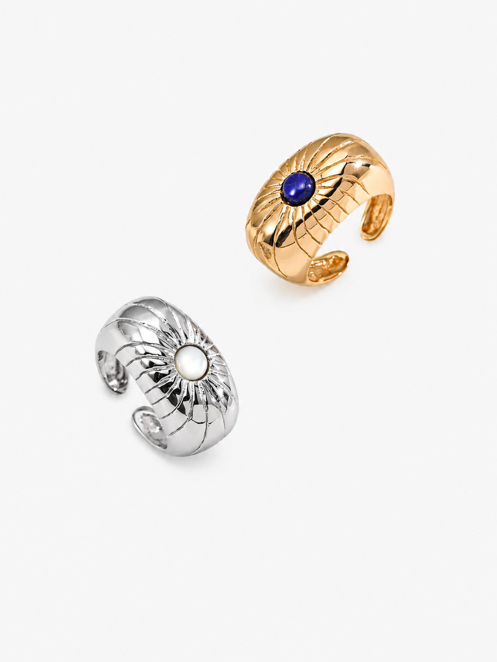Soleil Dome Open Ring
