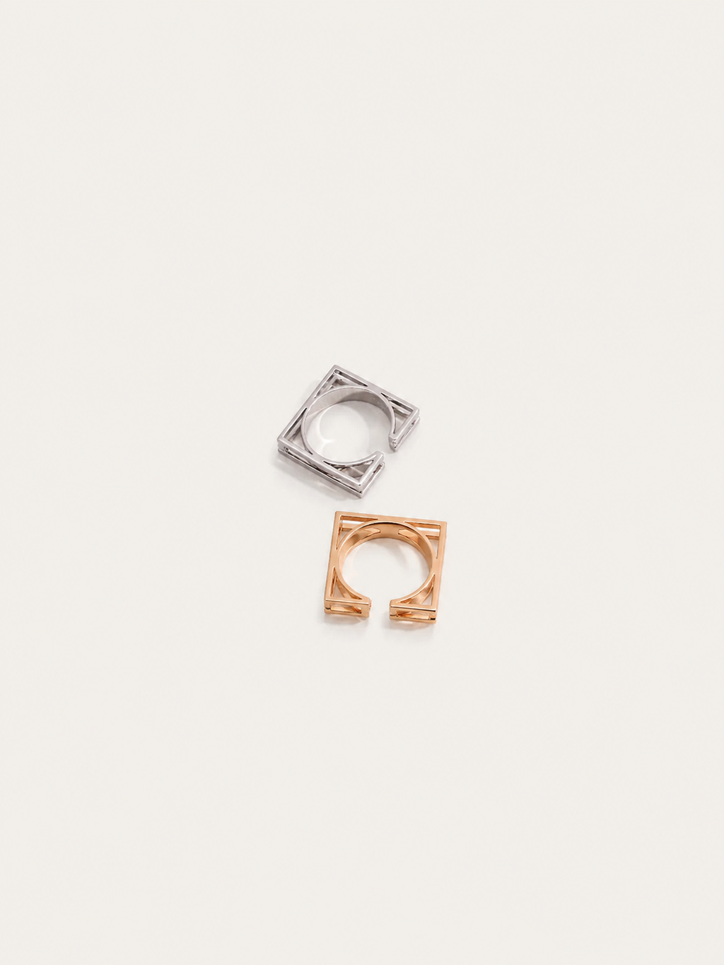 Lumi Frame Open Ring