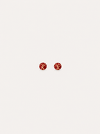 Scarlet Line Stud Earrings