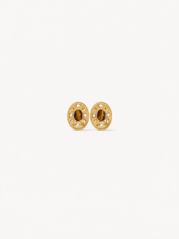 Sienna Pearl Stud Earrings