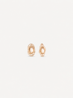 Mira Oval Stud Earrings