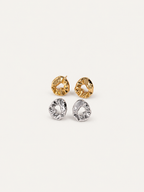Mira Sculpt Stud Earrings