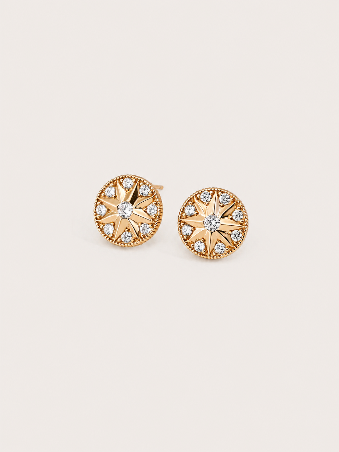 Soleil Pavé Stud Earrings Main image