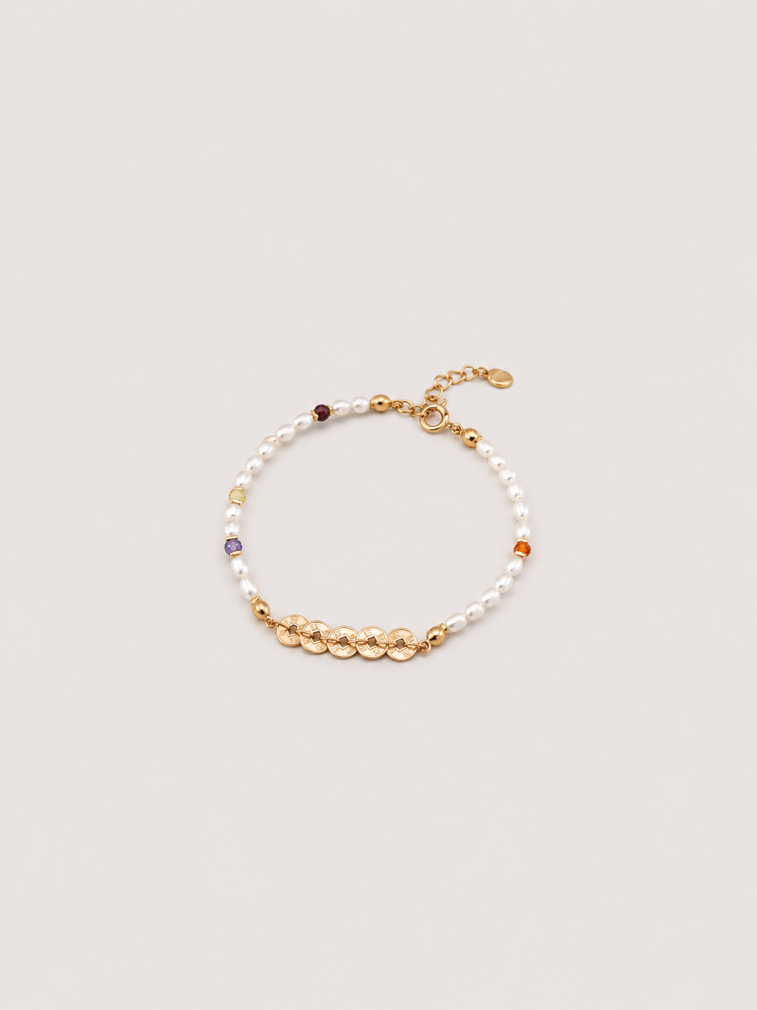 Lumi Coin Pearl Bracelet Main image