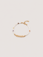 Lumi Coin Pearl Bracelet