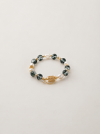 Moss Amulet Beaded Bracelet