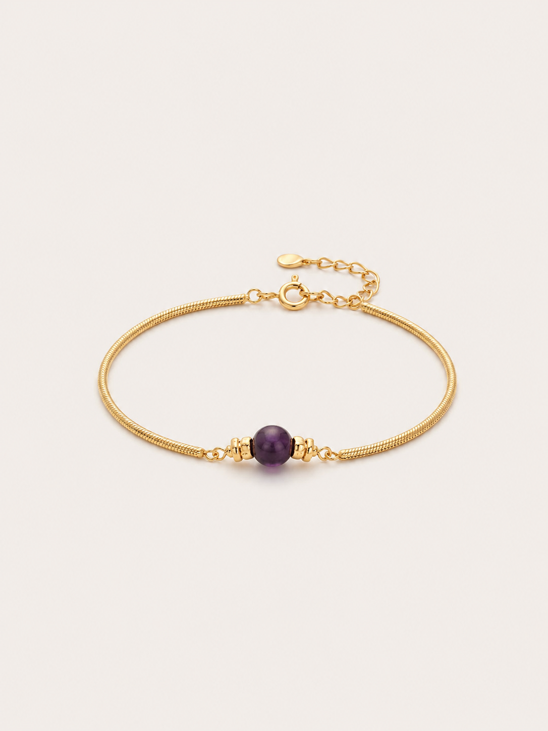 Violette Amethyst Chain Bracelet Main image
