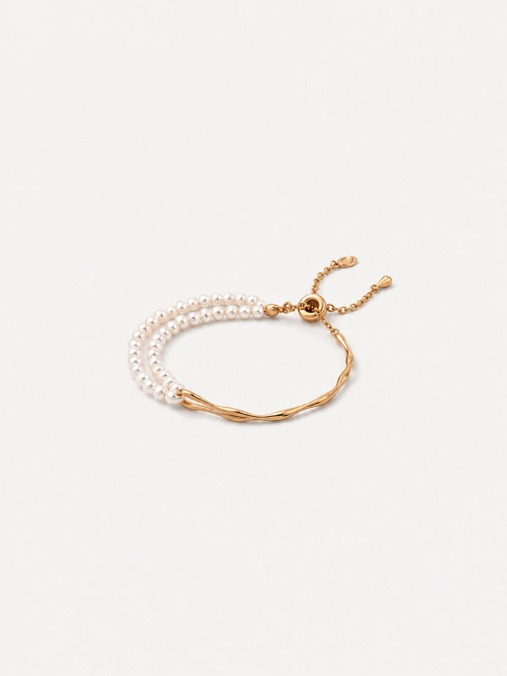 Lumi Twist Pearl Bracelet