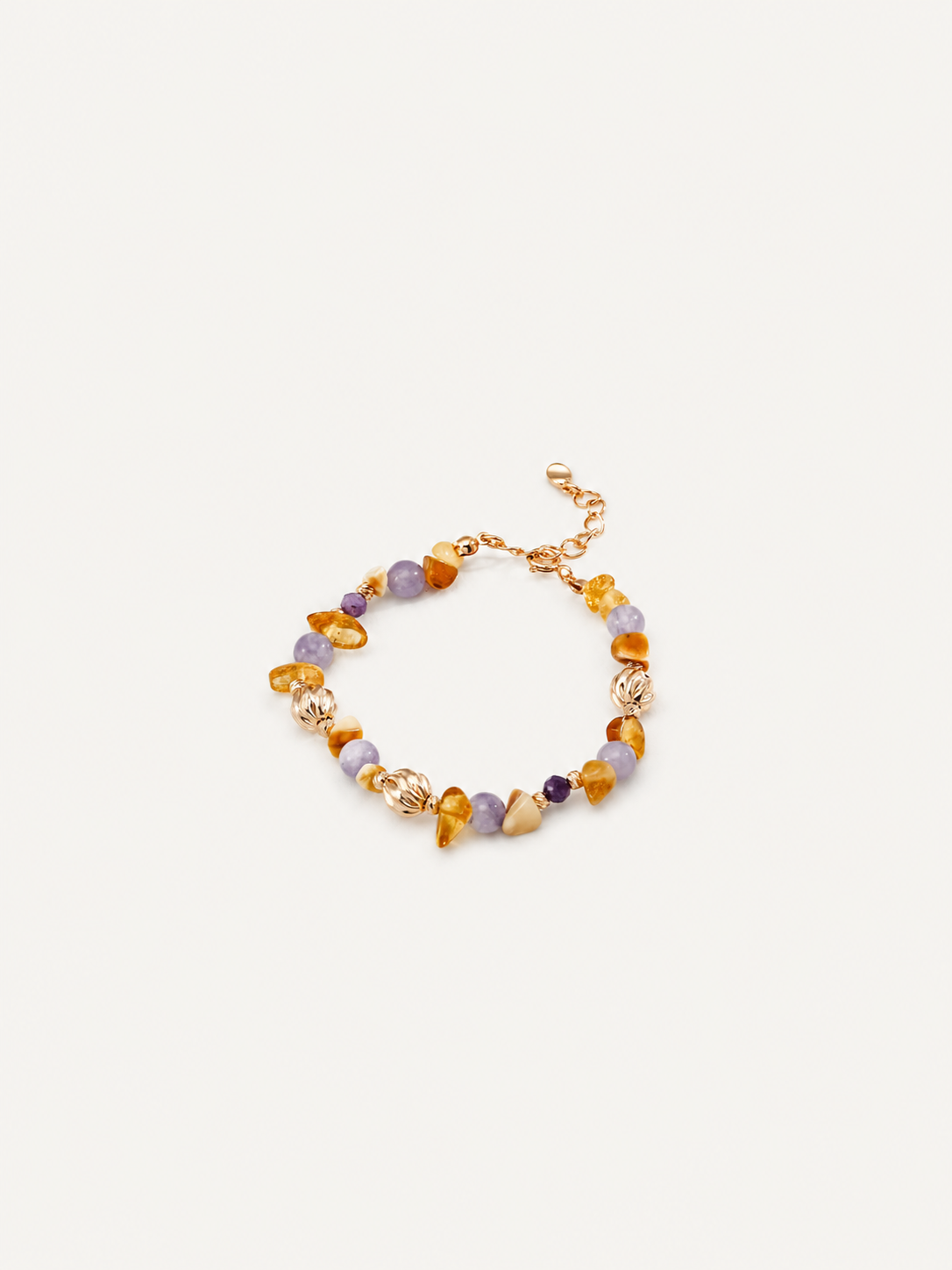 Miel Amethyst Beaded Bracelet Main image