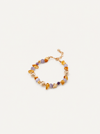 Miel Amethyst Beaded Bracelet